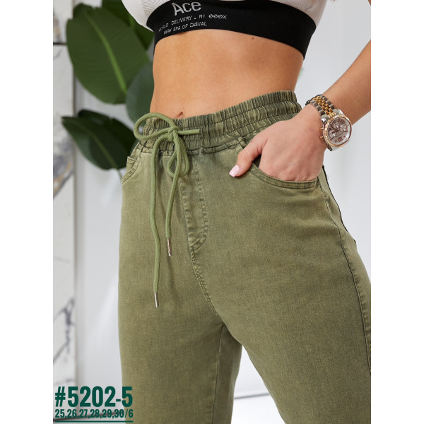 Джегінси з поясом на резинці розмірний ряд 25-30