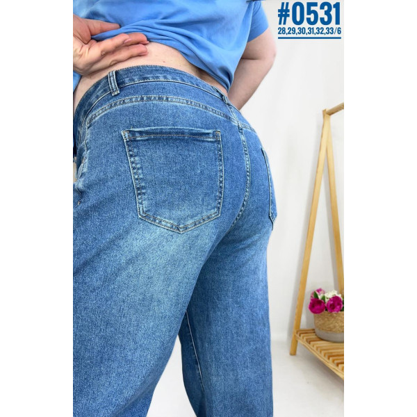 Жіночі джинси wide leg Jeans розмірний ряд 28,29,30,31,32,33