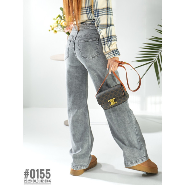 Жіночі джинси wide leg Jeans розмірний ряд 28,29,30,31,32,33