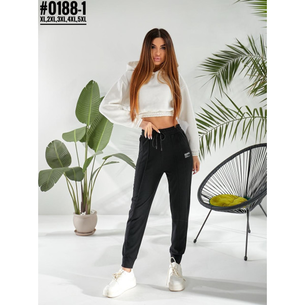Жіночі штани джогери розмірний ряд xl,2xl,3xl,4xl,5xl