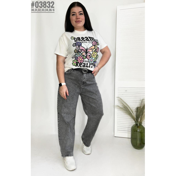 Жіночі Baggy Jeans розмірний ряд 30,31,32,33,34,36