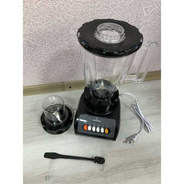 Універсальний стаціонарний блендер (подрібнювач) з насадкою кавомолка Crownberg CB-0999 500W