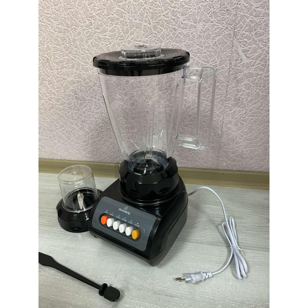 Універсальний стаціонарний блендер (подрібнювач) з насадкою кавомолка Crownberg CB-0999 500W