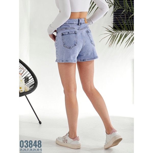 Стрейчові джинсові шорти розмірний ряд 25,26,27,28,29,30