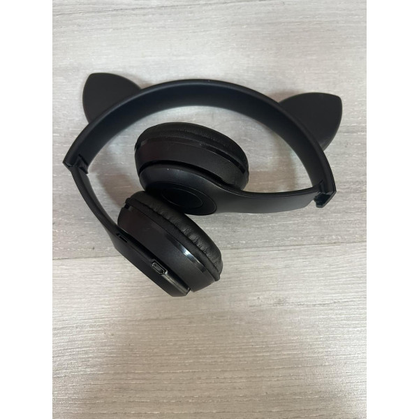 Бездротові навушники з котячими вушками та кольоровим підсвічуванням