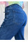 Джинси з поясом на резинці розмірний ряд 31,32,33,34,36,38