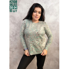 Жіночий джемпер з тонкого кашеміру універсального розміру 50-54