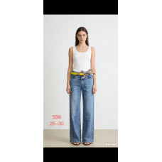 Жіночі джинси палаццо розмірний ряд 25,26,27,28,29,30