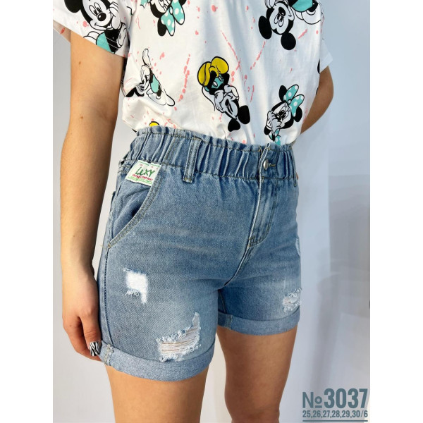 ЖІНОЧІ ДЖИНСОВІ ШОРТИ КОТОНОВІ РОЗМІР 25,26,27,28,29,30