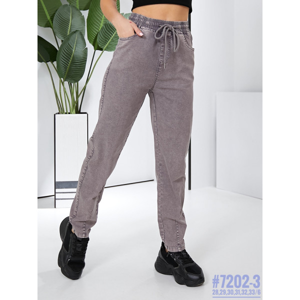 Джегінси з поясом на резинці розмірний ряд 28-33