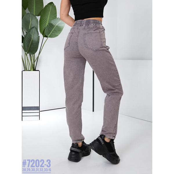 Джегінси з поясом на резинці розмірний ряд 28-33