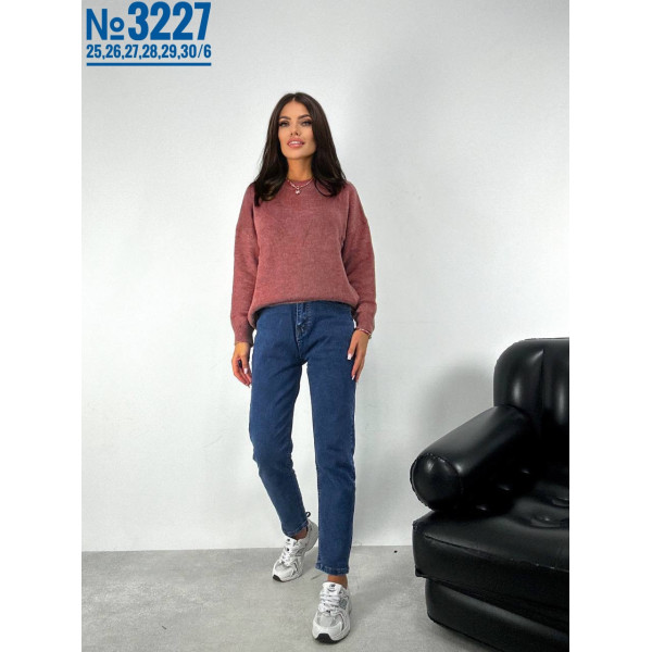 ЖІНОЧИЙ СТИЛЬНИЙ МОМ РОЗМІРНИЙ РЯД 25,25,27,28,29,30