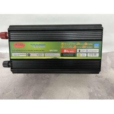 Перетворювач напруги інвертор Wimpex 7200W 12V - 220V + UPS (par_WX 7200 W)
