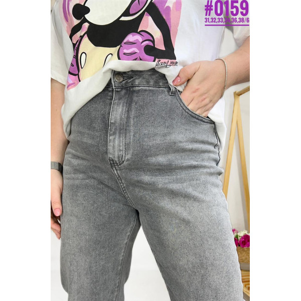 Жіночі джинси Mom Jeans розмірний ряд 31,32,33,34,36,38