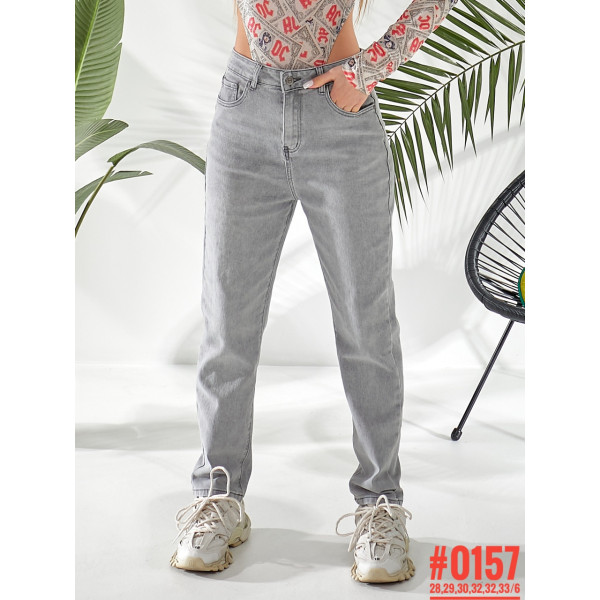Жіночі джинси Mom Jeans розмірний ряд 28,29,30,31,32,33