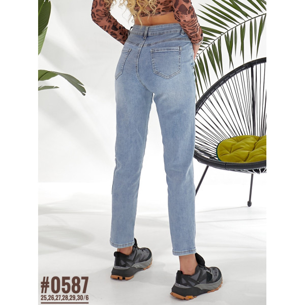 Жіночі MOM Jeans розмірний ряд 25,26,27,28,29,30