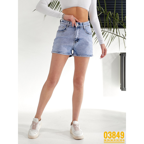 Стрейчові джинсові шорти розмірний ряд 28,29,30,31,32,33