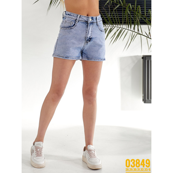 Стрейчові джинсові шорти розмірний ряд 28,29,30,31,32,33