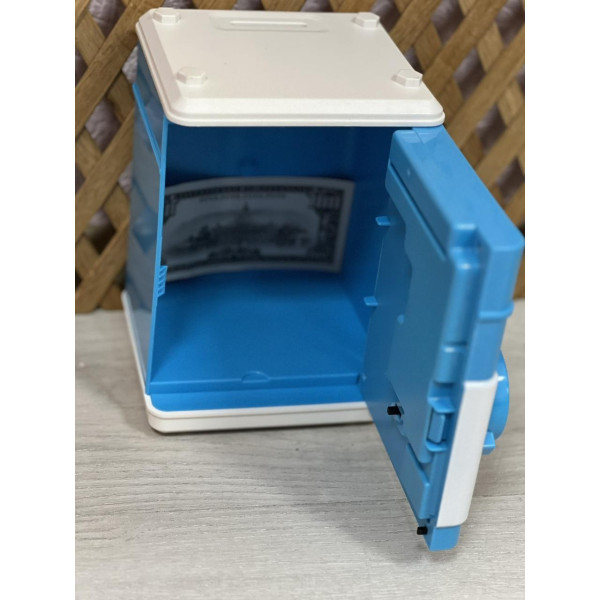 Скарбничка дитячий сейф з кодовим замком та купюроприймачем для паперових грошей та монет