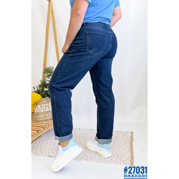 Джинси жіночі mom fit розмірний ряд 28,29,30,31,32,33
