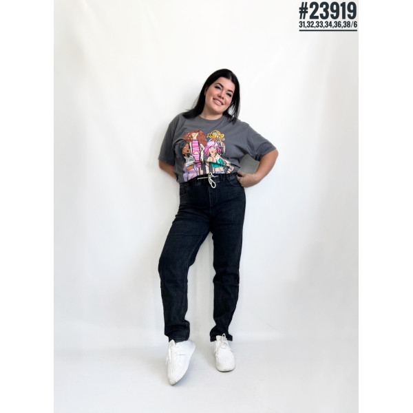 Джинси з поясом на резинці розмірний ряд 31,32,33,34,36,38