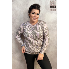 Жіночий джемпер з тонкого кашеміру універсального розміру 50-54