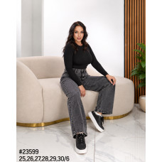 Джинси Wide-Leg Jeans (палаццо) (23599)
