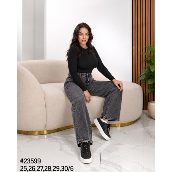 Джинси Wide-Leg Jeans (палаццо) (23599)