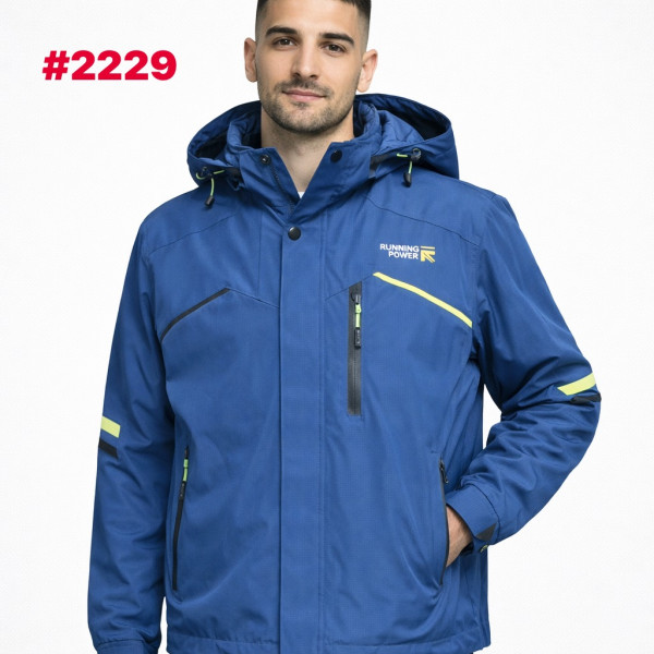 Мужская демисезонная куртка 2329# (батал XL–5XL)