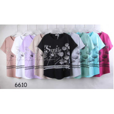 JJF Футболка напівбатал жіноча (різні кольори) NEW 2026