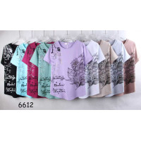 JJF Футболка напівбатал жіноча (різні кольори) NEW 2026