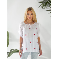 Блузка жіноча JJF з вишивкою