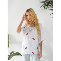 Блузка жіноча JJF з вишивкою
