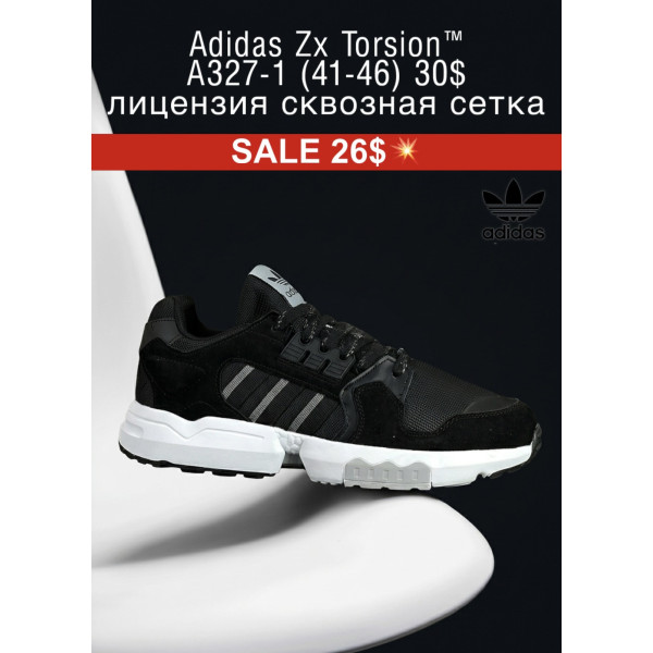 Adidas zx torsion A327-1 (41-46) сквозная сетка лицензия