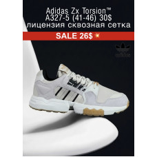 Adidas zx torsion A327-5 (41-46) сквозная сетка лицензия