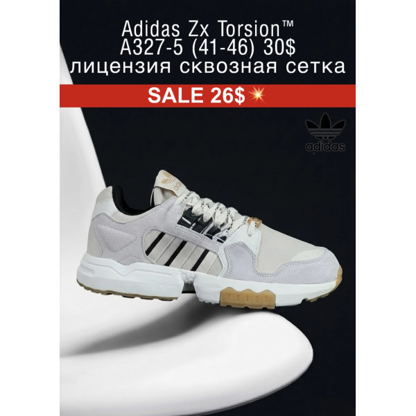 Adidas zx torsion A327-5 (41-46) сквозная сетка лицензия
