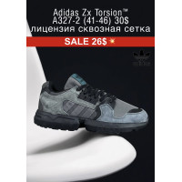 Adidas zx torsion A327-2 (41-46) сквозная сетка лицензия