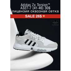 Adidas zx torsion A327-7 (41-46) сквозная сетка лицензия