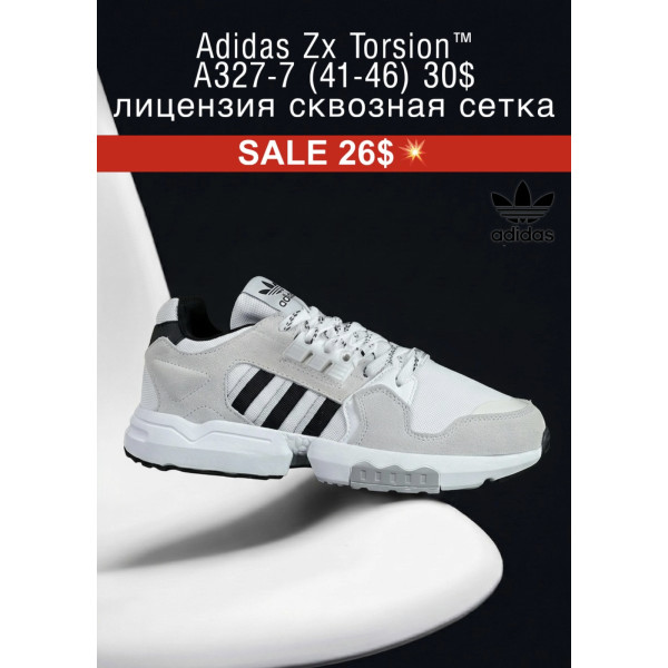 Adidas zx torsion A327-7 (41-46) сквозная сетка лицензия