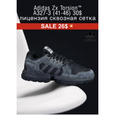 Adidas zx torsion A327-3 (41-46) сквозная сетка лицензия