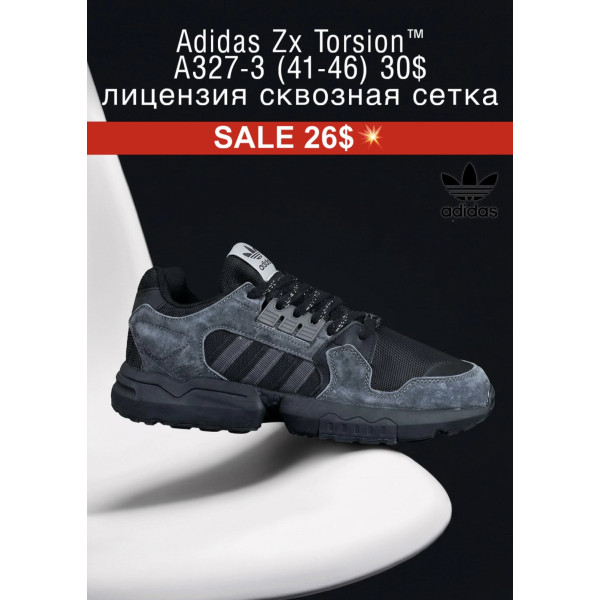 Adidas zx torsion A327-3 (41-46) сквозная сетка лицензия