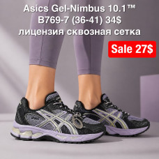 Asics Gel-Nimbus 10.1 B769-7 (36-41) лицензия  сквозная сетка