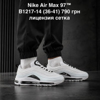 Nike air max 97 B1217-14 (36-41) сетка лицензия