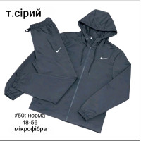 15527 Мужской костюм из микрофибры, кофта на змейке + брюки джогеры Размеры: 48-50-52-54-56, 5шт в ростовке одного цвета