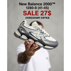New Balance 2000 1280-8 (41-45) сквозная сетка 