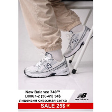New Balance 740 B0067-2 (36-41) лицензия  сквозная сетка